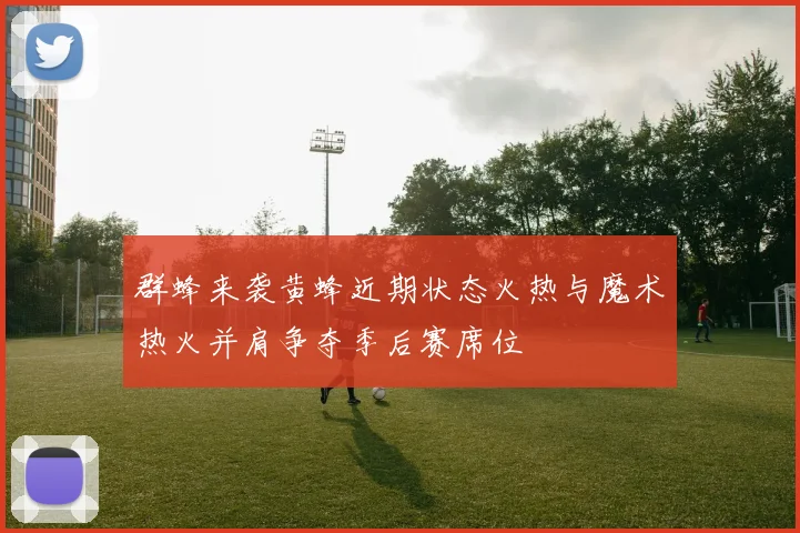 群蜂来袭黄蜂近期状态火热与魔术热火并肩争夺季后赛席位