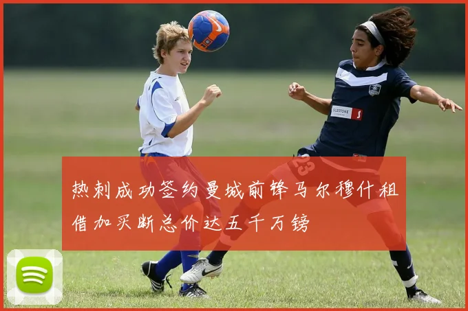 热刺成功签约曼城前锋马尔穆什租借加买断总价达五千万镑